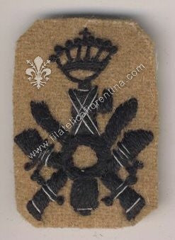 Fregio da milite della Milizia Coloniale