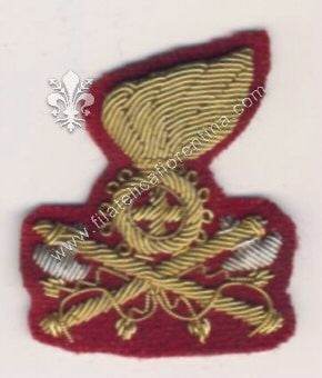 Fregio Ufficiale Comandante reparto del Genio