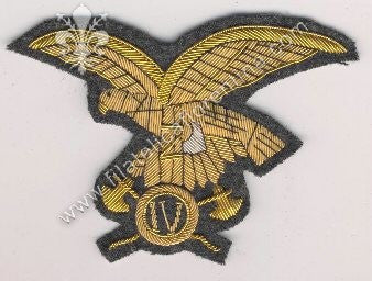 Fregio da Ufficiale del IV°  Milizia Forestale