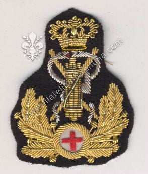 Fregio da Ufficiale Reparti Sanitari della Milizia