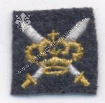 Distintivo per Promozione per Merito di Guerra - Mod. 2^ Guerra Mondiale