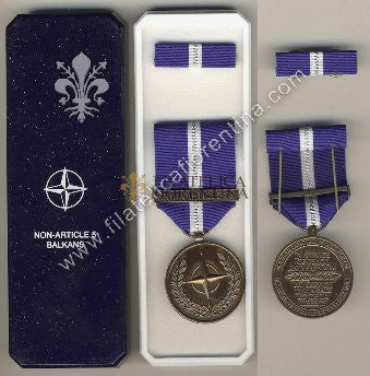 Operazioni in Yugoslavia "Non-Article 5 BALKANS"