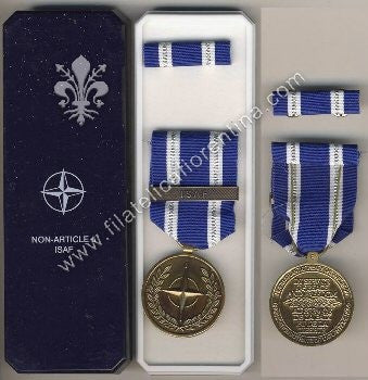 Medaglia NATO Operazioni in Yugoslavia "Non-Article 5 ISAF"