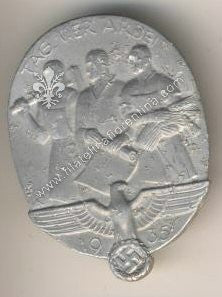 Distintivo Tag Der Arbeit 1935 - marcato Bruckmann