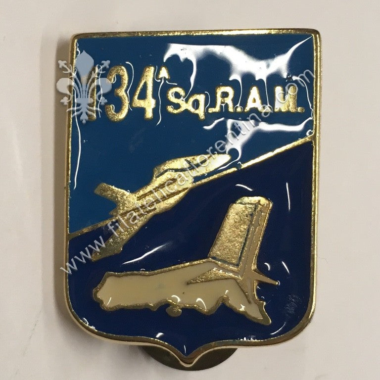 Distintivo del 134° Squadrone RAM - Mod. verniciato