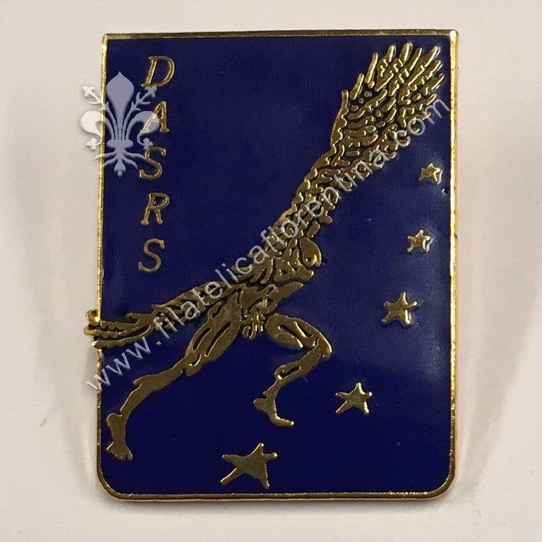 Distintivo " D.A.S.R.S " in smalto - senza marchi