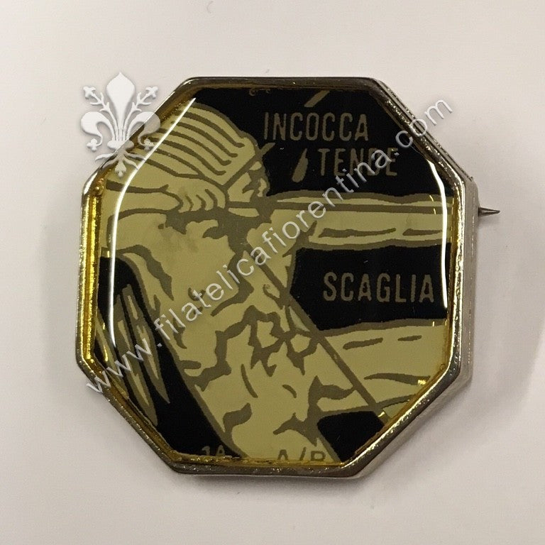 Distintivo della 1^ Brigata Aerea - Mod. vetrificato senza marchi