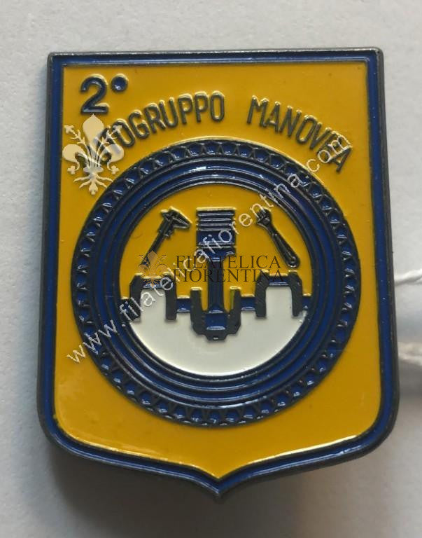 Distintivo del 2° Autogruppo Manovra - Marcato MACH 2