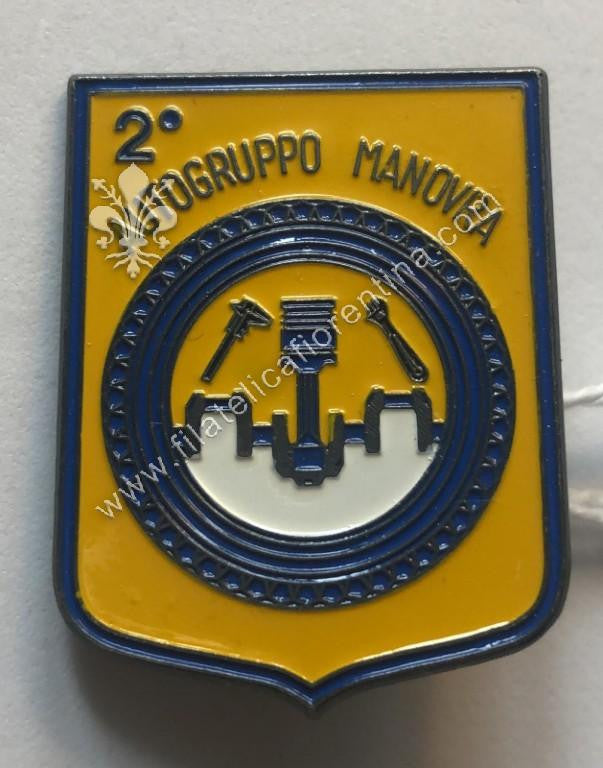 Distintivo del 2° Autogruppo Manovra - Marcato MACH 2