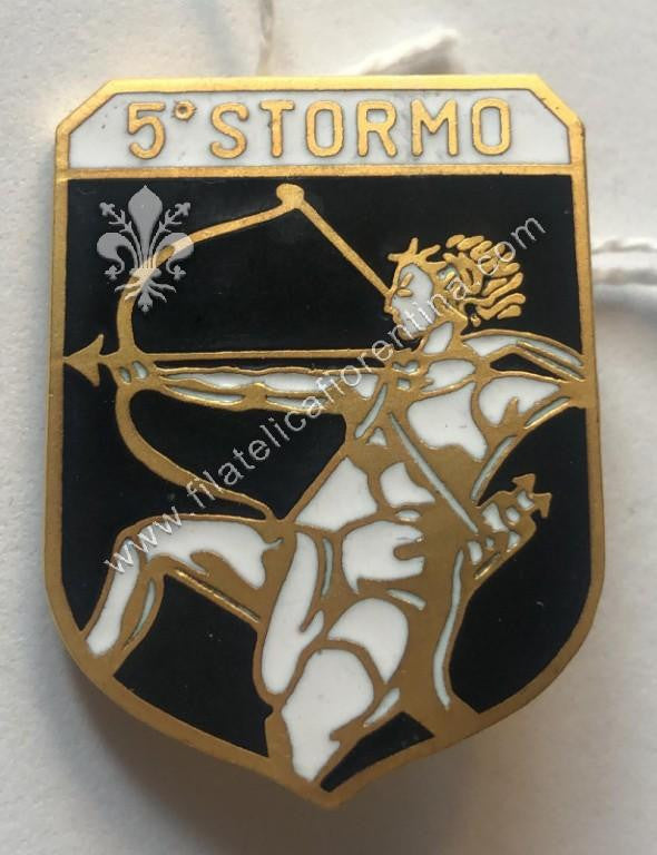 Distintivo 5° STORMO in smalto - no marchi
