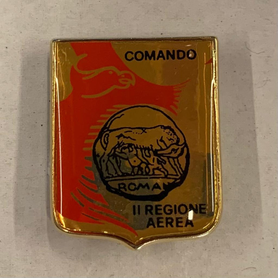 Distintivo del Comando II^ Regione Aerea - Mod. vetrificato