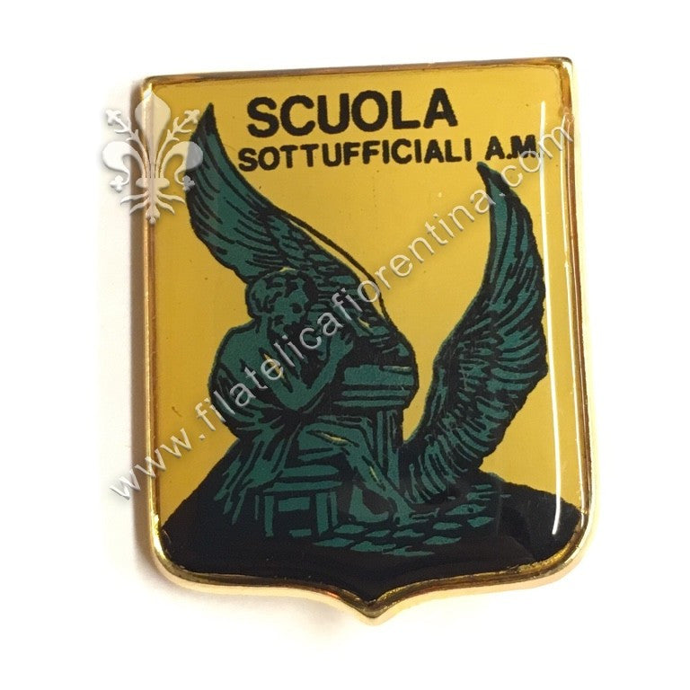Distintivo della Scuola Sottufficialii A.M. - Mod. vetrificato