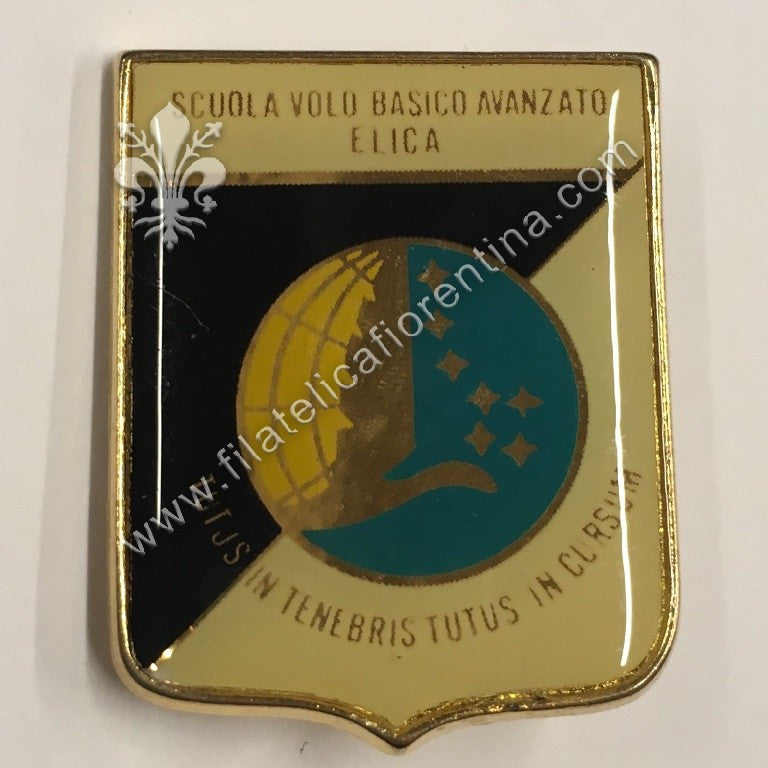 Distintivo Scuola di Volo Basico Avanzato Elica - mod. vetrificato