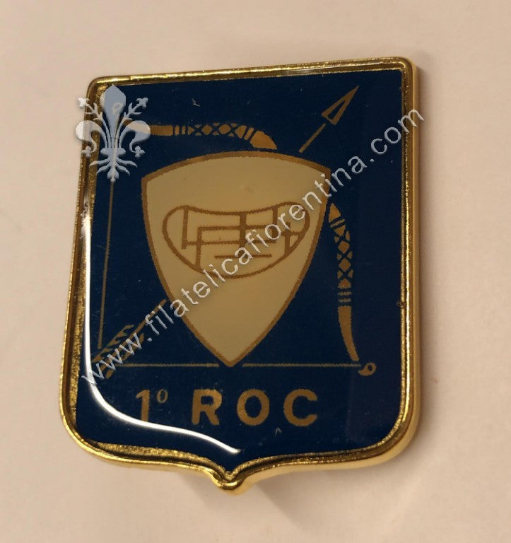 Distintivo del 1° ROC - Mod. vetrificato