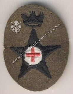 Fregio da berretto da Truppa - Corpo Sanitario Militare