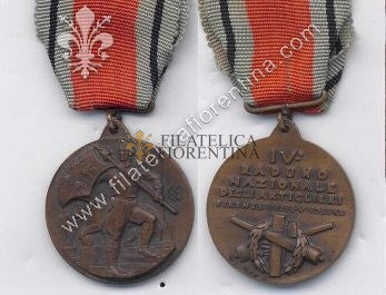 Medaglia del IV° Raduno Nazionale degli Artiglieri - Firenze 1935
