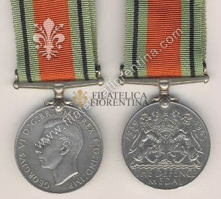 "The Defence Medal" - 1939/1945 Giorgio VI°