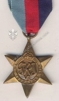 " The 1939 - 1945 Star " - Giorgio VI° modello bronzo