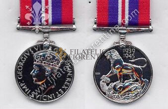 "   War Medal 1939-1945  " Giorgio VI°