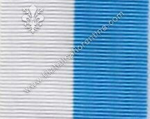 Nastrino azzurro e bianco Arma di Cavalleria
