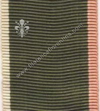 Nastrino della Rivoluzione di Sicilia - S. Rosalia ( inizio risorgimento )