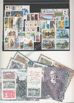 ITALIA - Annata completa 1992 ( 38 v + 6 BF )