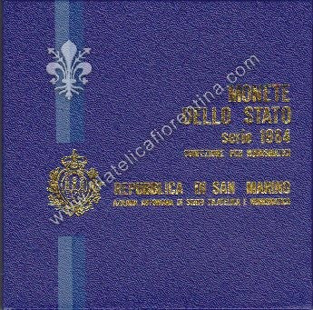 Serie Divisionale 1984  - Tematica La Scienza per l'uomo- Tiratura 65.000