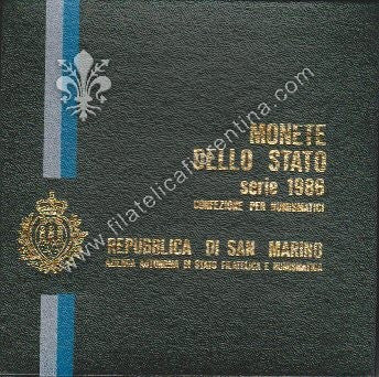 Serie Divisionale 1986 -Tematica Evoluzione Tecnologica- Tiratura 50.000