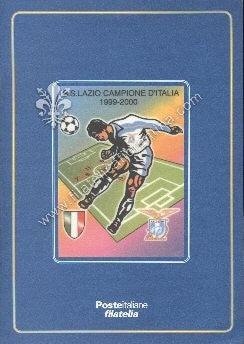 Folder n. 14 " LAZIO CAMPIONE D'ITALIA 1999-2000 "