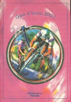 Folder n. 26 " GIRO D'ITALIA E CENTENARIO U.C.I. " 2001