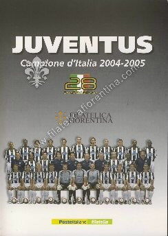 Folder n. 110 " JUVENTUS CAMPIONE D'ITALIA 2004/2005 " 2005