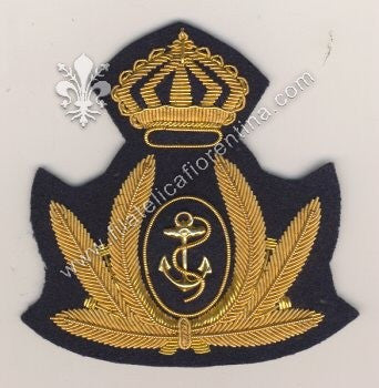 Fregio Regia Marina per Ufficiali e Sottufficiali