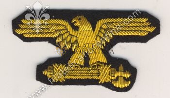 Distintivo da Generale della Legione SS Italiane - su fondo nero