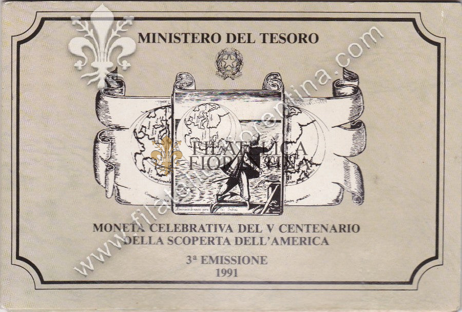 446 - V° Centenario della scoperta dell'America - 3^ Emissione