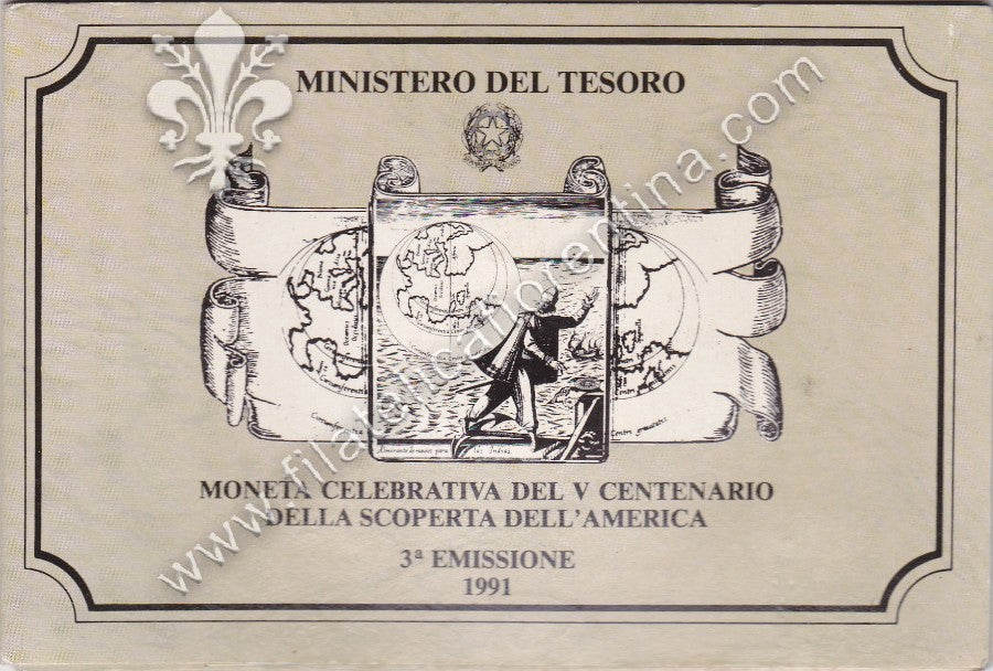 446 - V° Centenario della scoperta dell'America - 3^ Emissione