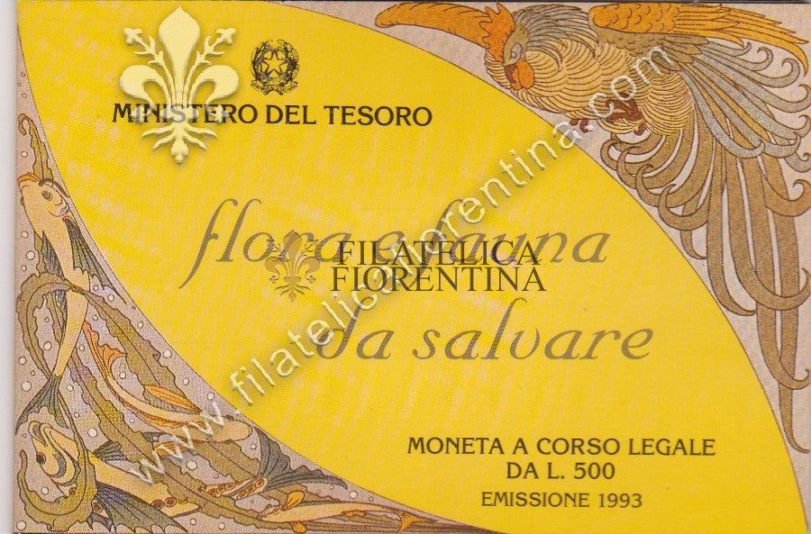 456 - Flora e fauna da salvare - 1^ Emissione 1993
