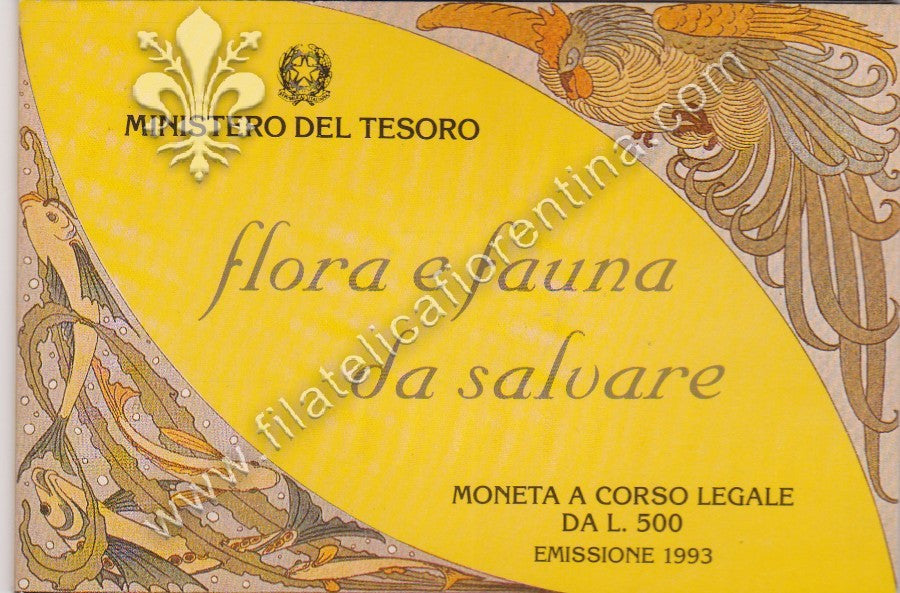456 - Flora e fauna da salvare - 1^ Emissione 1993