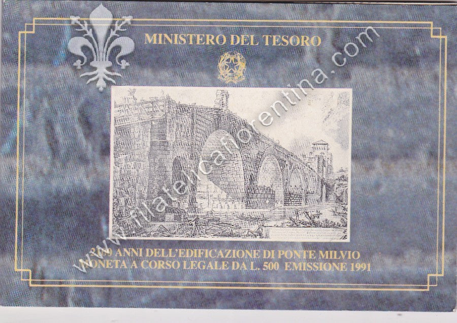 445 - 2100 Anni dell'edificazione di Ponte Milvio 1991