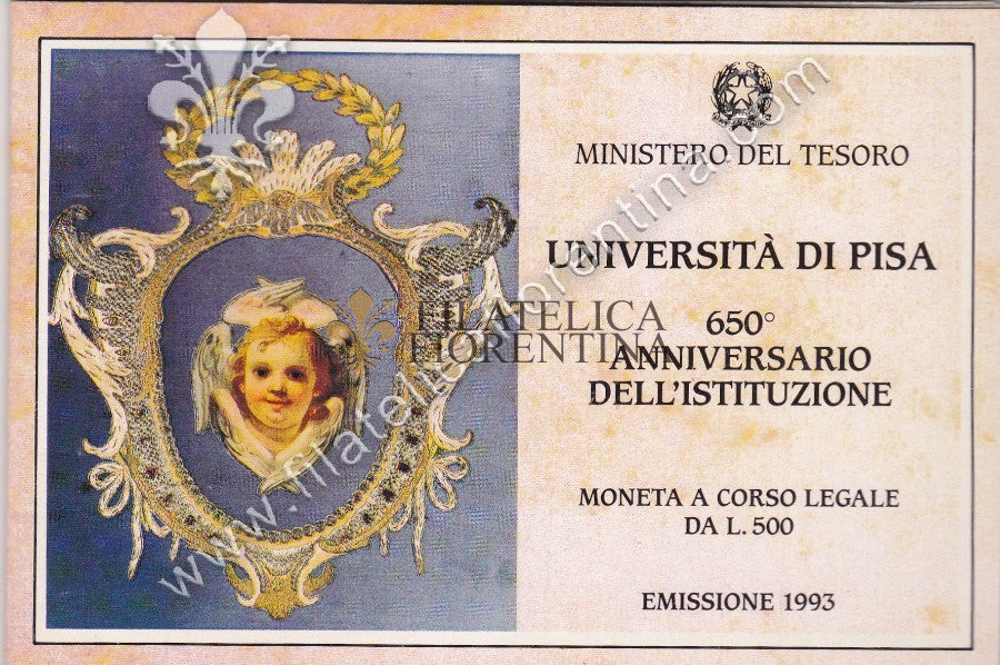 459 - 650° Anniversario dell'Università di Pisa 1993