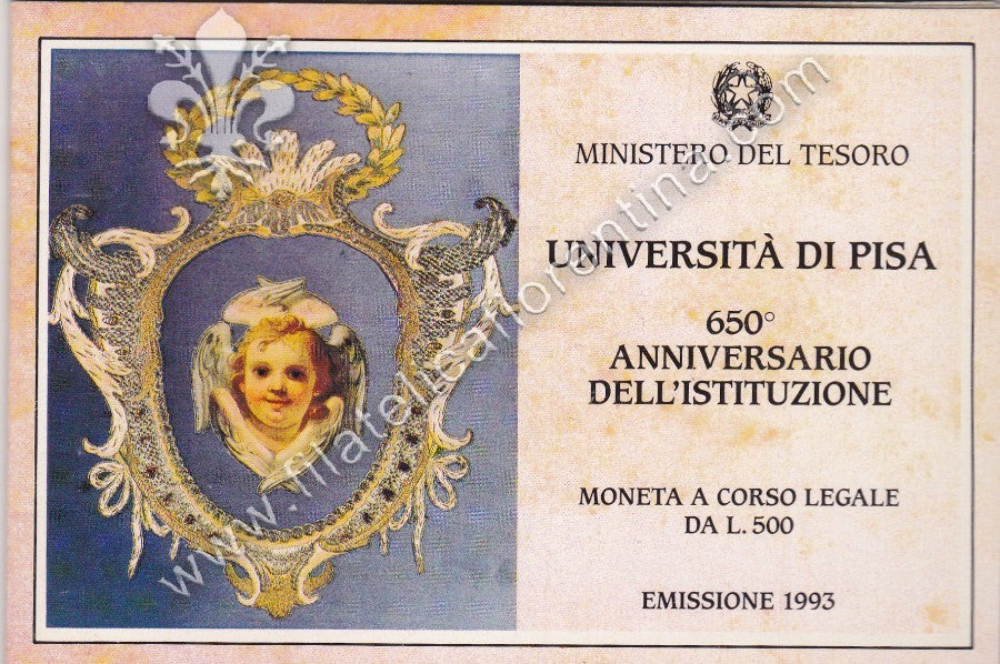 459 - 650° Anniversario dell'Università di Pisa 1993