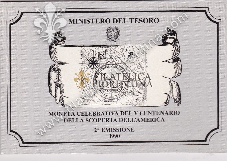 442 - V° Centenario della scoperta dell'America - 2^ Emissione
