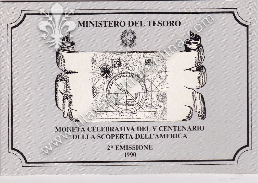442 - V° Centenario della scoperta dell'America - 2^ Emissione