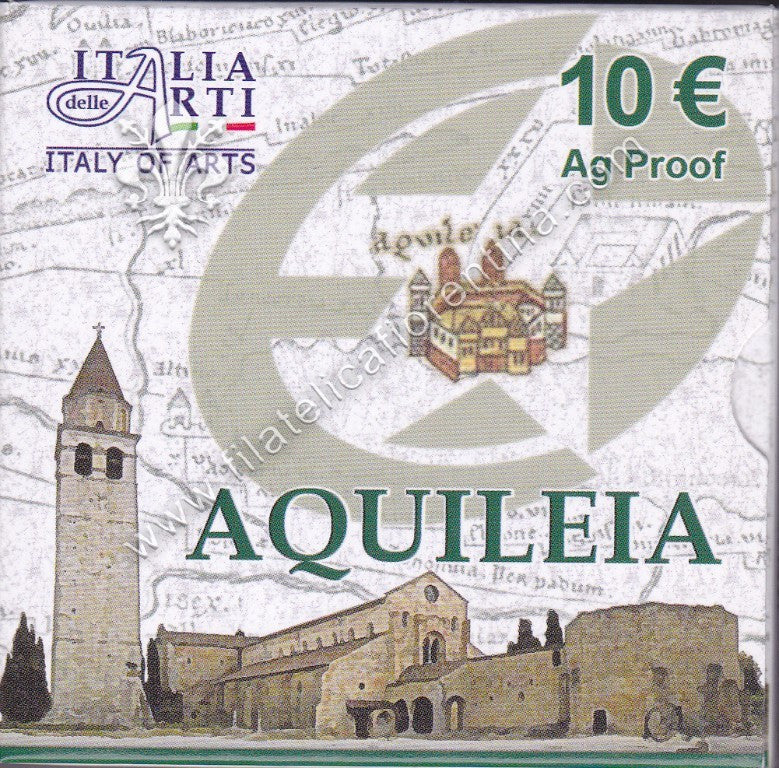 Italia delle Arti - Aquileia 10 Euro 2010