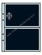 UNI - separatore carta nera / 2 TASCHE - Apertura laterale