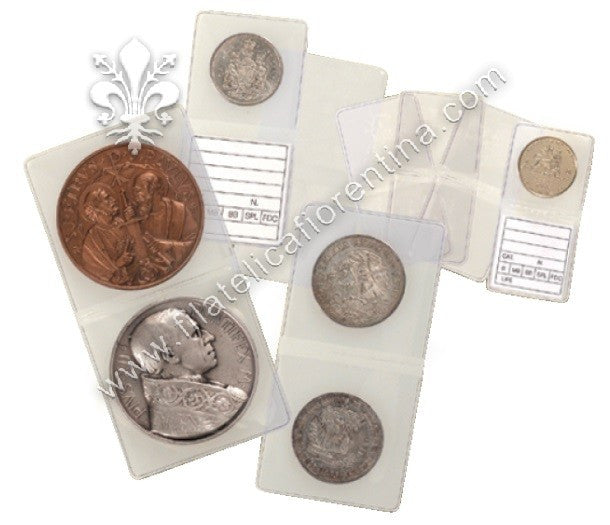 Bustine trasparenti BD/50 - Confezione da 100 pezzi