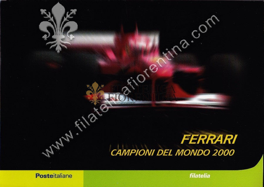 Folder n.22 " FERRARI CAMPIONE DEL MONDO F1 " - 2001