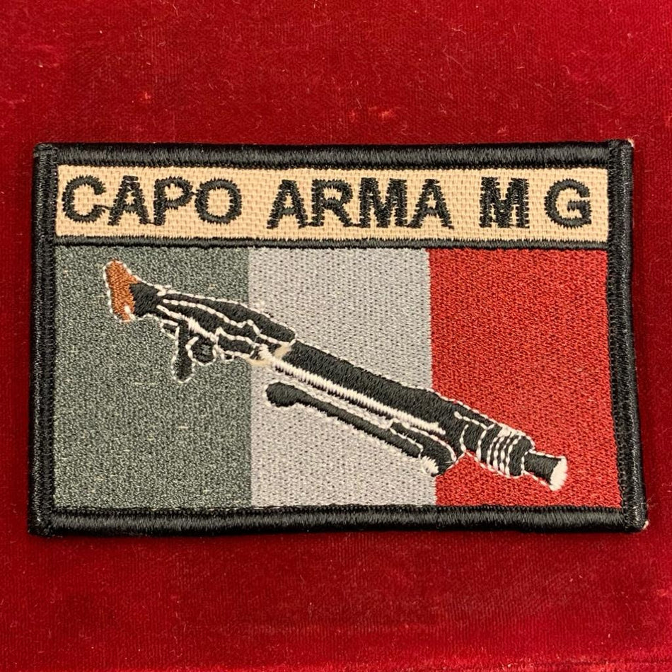 Distintivo Capo Arma M G (con velcro)