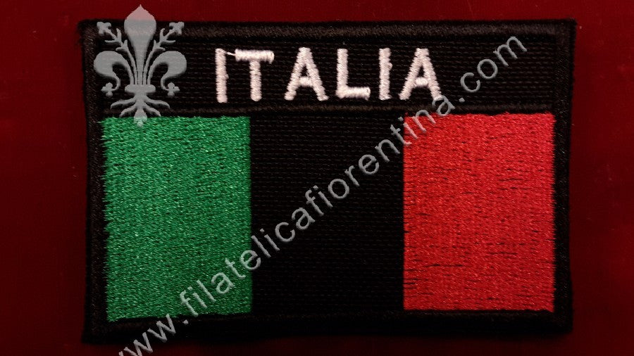 Distintivo bandiera Italiana (con velcro)