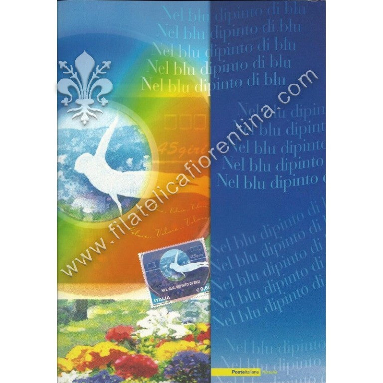 Folder n. 169 " Nel blu dipinto di blu " 2008