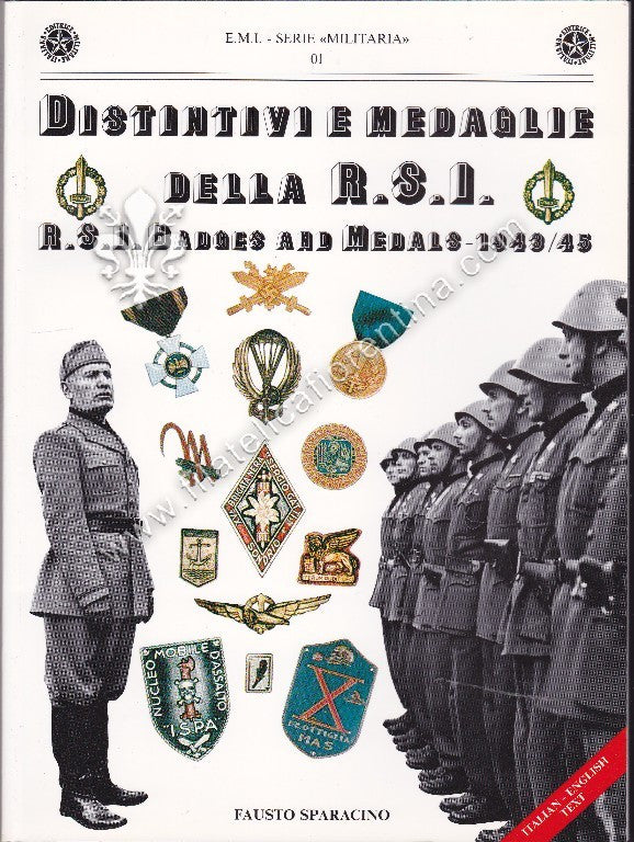 Distintivi e medaglie della R.S.I. - 1943/45